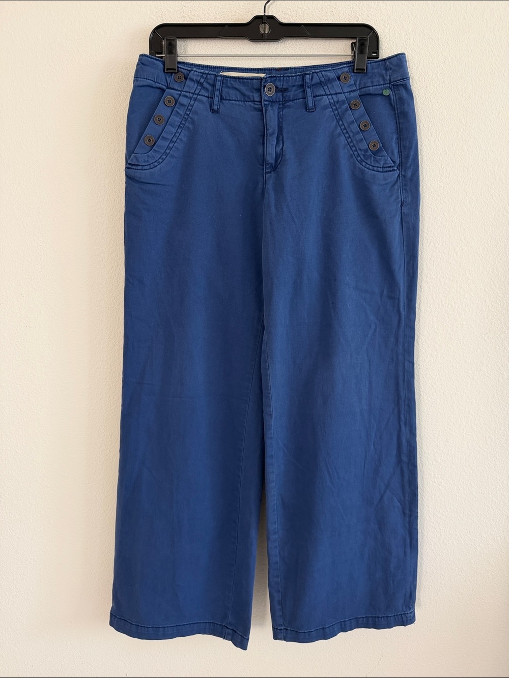 Anthropologie Pilcro and the Letterpress Wide-leg Utility Pants Lagenlook Boho